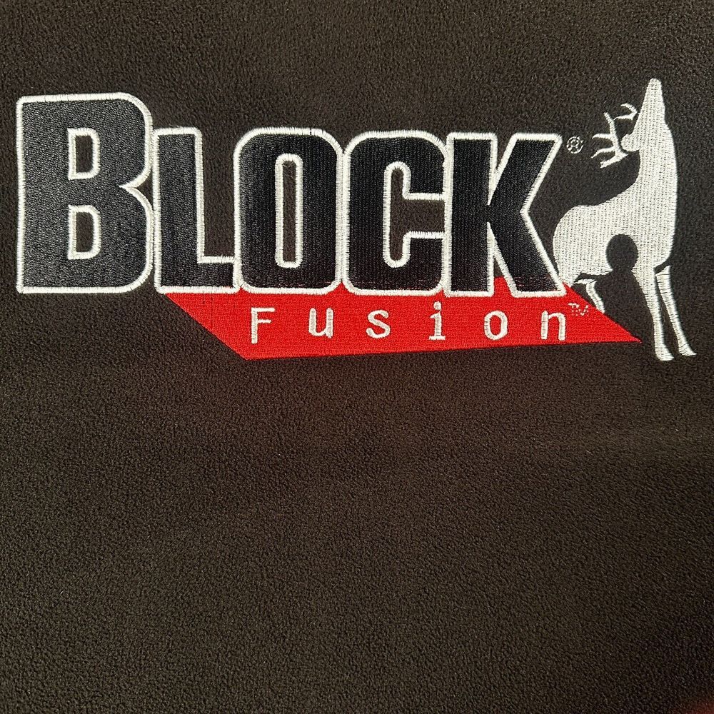 Rage Broadhead Block Fusion Jacket Fleece Hunting Bowhunter Men Sz L Heavy Poly‎ - Picture 6 of 12